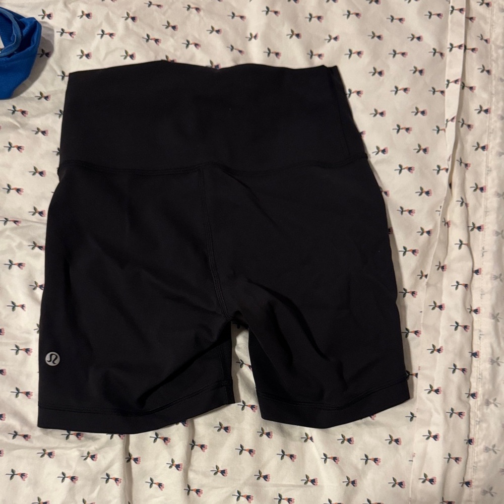 lululemon athletica Black Bike Shorts